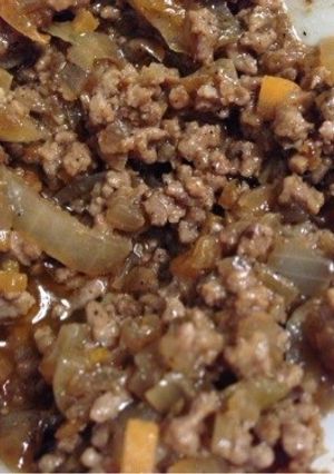 簡単!おいし〜い挽肉炒め-レシピのメイン写真