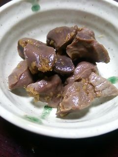 簡単おつまみ☆砂肝のしょうが漬け♪-レシピのメイン写真