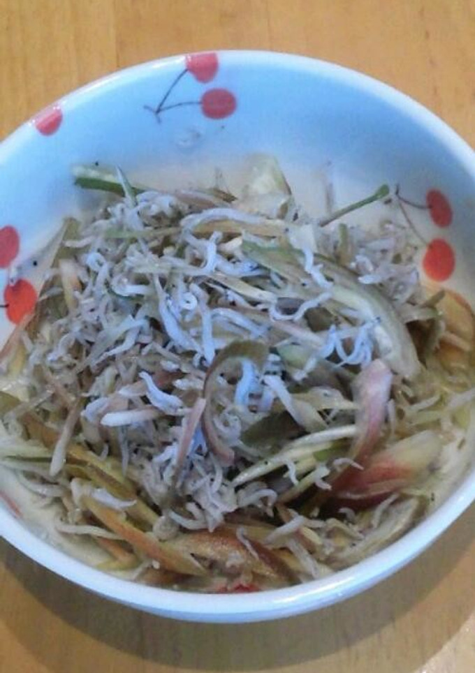 ご飯のお供　しらすみょうが-レシピのメイン写真