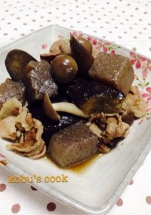 ☆茄子と豚肉の煮物☆-レシピのメイン写真