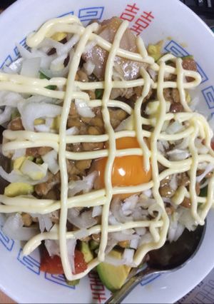 アボカド海鮮丼-レシピのメイン写真