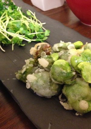そら豆の天ぷら-レシピのメイン写真