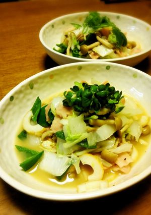 白菜とベーコンのマヨ炒め-レシピのメイン写真