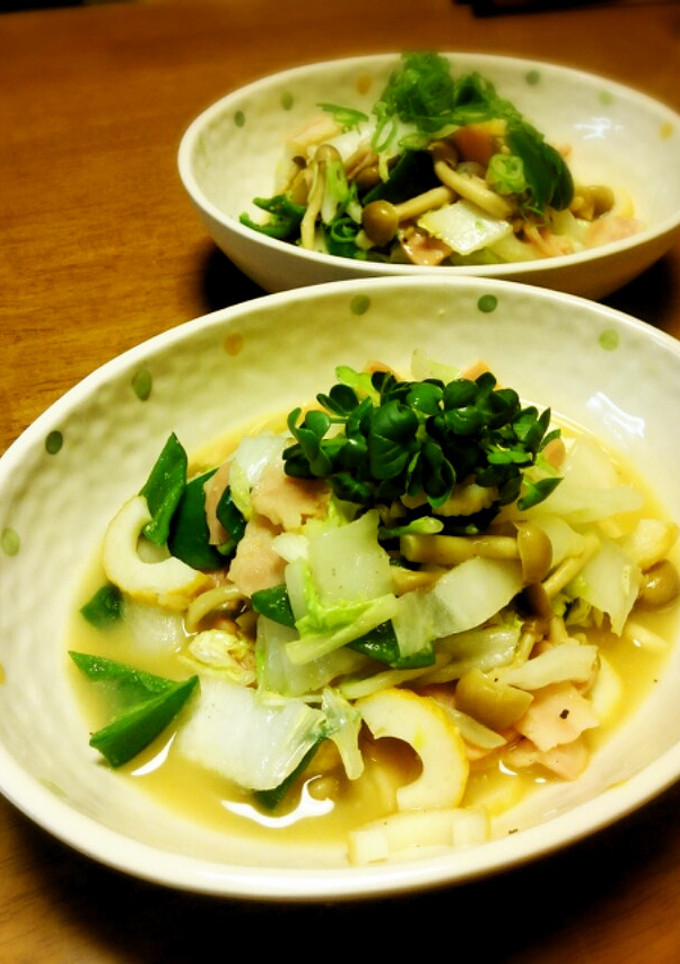 白菜とベーコンのマヨ炒め-レシピのメイン写真
