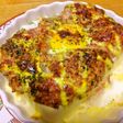 豆腐のコンビーフ焼き