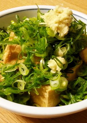 めんつゆポン酢で♪焼くだけの厚揚げ-レシピのメイン写真