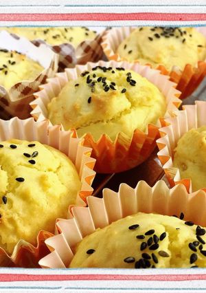 HMで簡単♪スイートポテト風カップケーキ-レシピのメイン写真