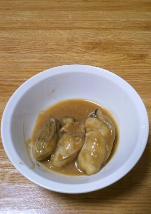 牡蠣の味噌煮-レシピのメイン写真