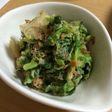キャベツのピーナッツバター和え。