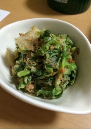 キャベツのピーナッツバター和え。-レシピのメイン写真