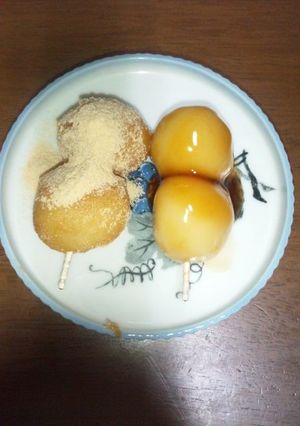楊子が食べやすい！2色だんご♪保育園編-レシピのメイン写真