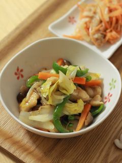 鶏胸肉の野菜炒め、八宝菜風-レシピのメイン写真