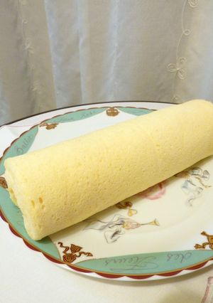 天ぷら粉黄金のロールケーキ(小さめ)-レシピのメイン写真