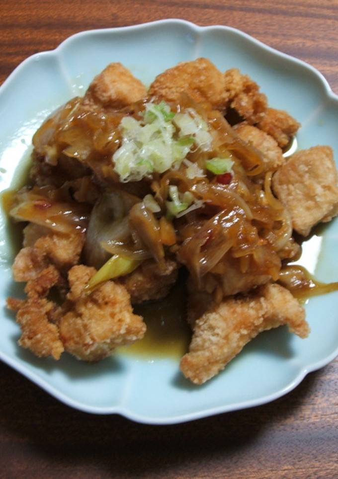 鶏から揚げのねぎソース-レシピのメイン写真