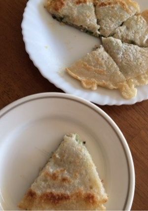 餃子の具があまったら"簡単餃子チヂミ"-レシピのメイン写真