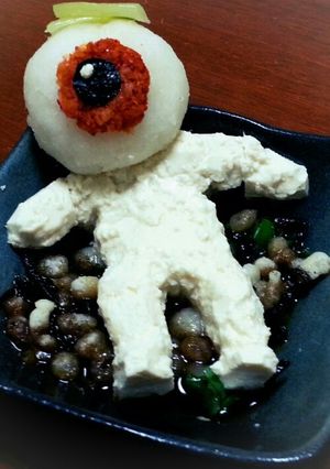 ゲゲゲ！目玉おやじ冷奴-レシピのメイン写真