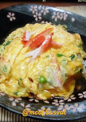 給料日前の節約★量産型カニカマ天津飯-レシピのメイン写真