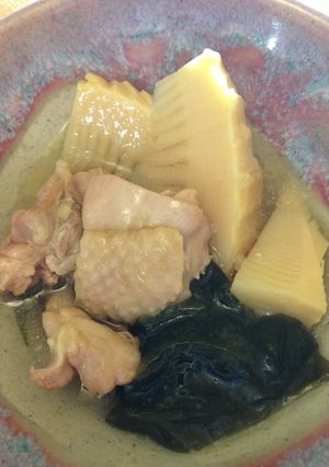 筍とわかめに、鶏肉入りの若竹煮-レシピのメイン写真