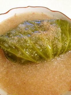 ヘルシーロールキャベツのおろし煮-レシピのメイン写真