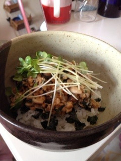 バター醤油きのこ納豆丼-レシピのメイン写真