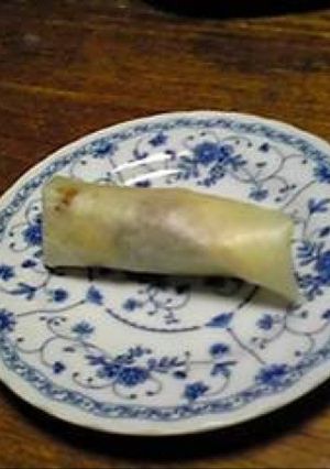 家庭用アレンジ北京ダックチキン巻き-レシピのメイン写真