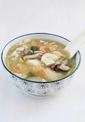 とろとろ白菜と豆腐のあんかけスープ-レシピのメイン写真