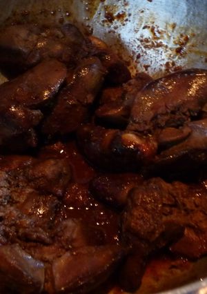鶏レバー煮込み-レシピのメイン写真