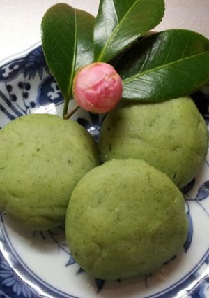 春のよもぎだんご-レシピのメイン写真