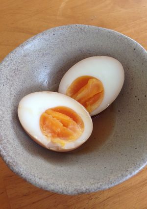 簡単おいしい!醤油酢タマゴ-レシピのメイン写真