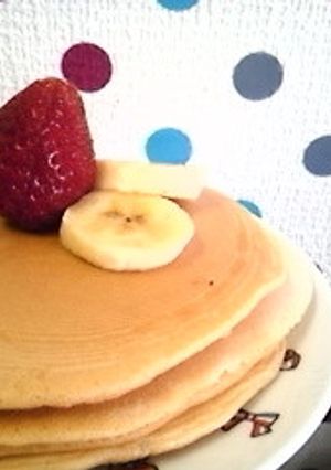 乳清ときなこのホットケーキ-レシピのメイン写真