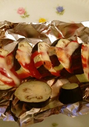 ナスのトマトチーズ焼き-レシピのメイン写真