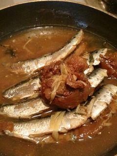 鰯の梅煮 覚書-レシピのメイン写真