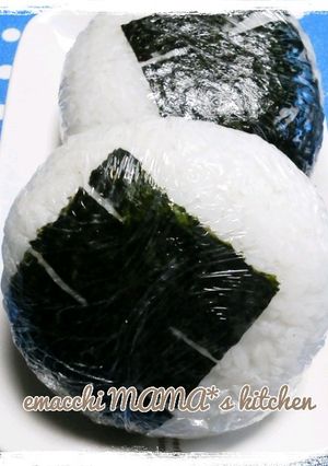 おにぎりの海苔を食べやすく♪-レシピのメイン写真