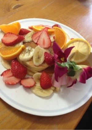 カフェ風もっちパンケーキ♡もう虜に...-レシピのメイン写真