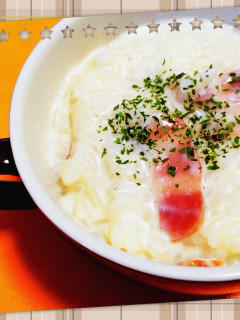 超簡単!5分で出来るミルクリゾット♫-レシピのメイン写真