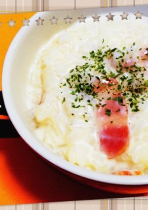 超簡単！5分で出来るミルクリゾット♫-レシピのメイン写真