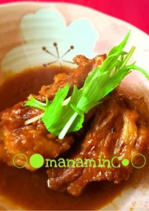 圧力鍋でやわらか♡角煮風スペアリブ-レシピのメイン写真