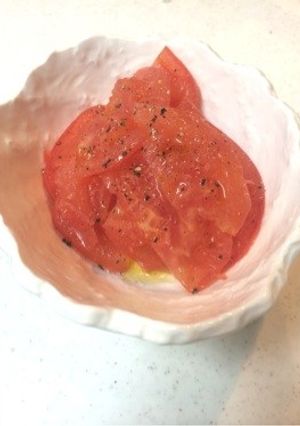 トマト オリーブオイルサラダ-レシピのメイン写真