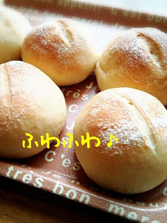 ふわふわハチミツパン♪-レシピのメイン写真
