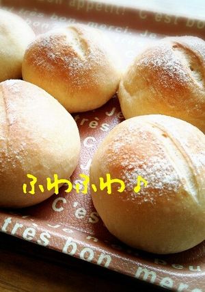 ふわふわハチミツパン♪-レシピのメイン写真