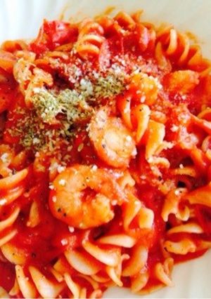玄米パスタペスカトーレ♪-レシピのメイン写真