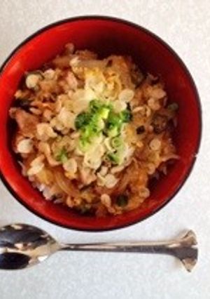 ネバネバ玉子丼！-レシピのメイン写真