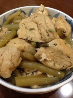 蕗とがんもどきの煮物-レシピのメイン写真