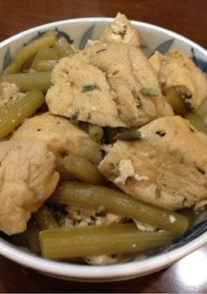 蕗とがんもどきの煮物-レシピのメイン写真