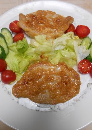 豚ロース切り身肉のはちみつ味噌絡め-レシピのメイン写真