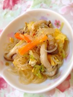 キャベツの春雨炒め-レシピのメイン写真