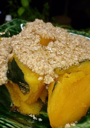 かぼちゃの煮物☆鶏ひき肉あんかけ-レシピのメイン写真