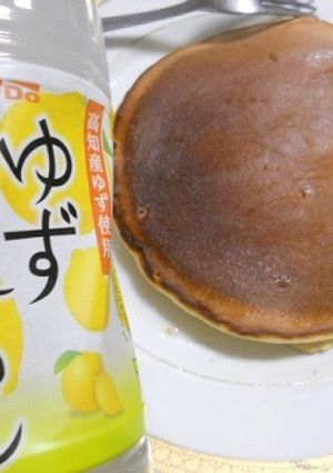 ゆずれもん味のホットケーキ♪-レシピのメイン写真