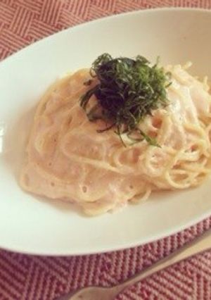 明太子クリームパスタ-レシピのメイン写真