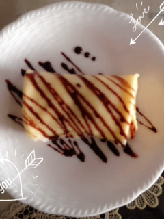 クレープ包み♡チョコホイップ-レシピのメイン写真